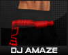 Red Dubstep Shorts Male