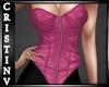 !CR Magenta corset