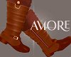 Amore Flat Brown Boots