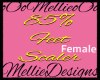 [M]Mellie~85% Feet Scale
