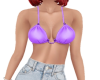 Purple Bikini Top RLS