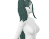 AKIRAWA DARK GREEN HAIR