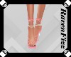 L Pink Wrap Around Heels