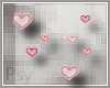 Floating hearts add on