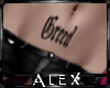 *AX*GREED tummy tattoo