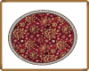 [MAU] XMAS BURGUNDY RUG