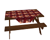 christmas picnic table