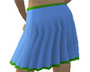 Pleated Blue/Green Skirt