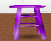 purple stool