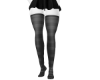 Mini Skirt+Socks Black