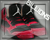 !B!Air Jordans Red|Blk 2