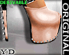 ^Y^ Crema heels