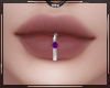 + Lip Piercing Purple V1