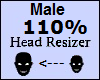 Head Scaler 110% Male