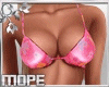 Pink Flower Bikini Set