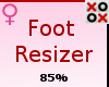 85% Foot Resizer - F
