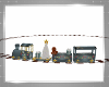 TEAL CHRISTMAS TRAIN