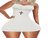 Ki White SnakeSkin dress