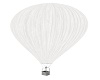 White  hot air baloon