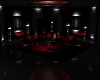 ~AL25~BLACK/RED COUCH