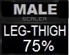 75% Leg-Thigh Male