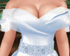 Silk BabyBlue Gown