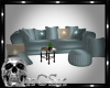 CS Seafoam Green Couch