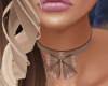 Nude Neck Bow