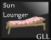 GLL Sun Lounger Flowers