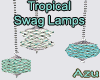 Tropical Swag Lamps