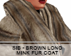 SIB - Brown Mink Fur