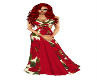 Christmas Halter Gown