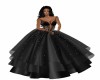 *BLACK*  EVENING GOWN