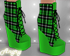 ♥ GREEN BOOTS