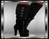 Black Buckle Boots w Sks