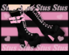 ♡Pink & Black Boots♡