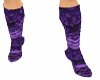 woman purple crush boots