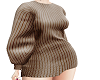 knit skirt brown