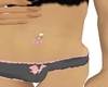Peace Belly Ring