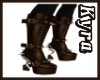 Rock boots brown