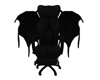 Black Bat Computer Chair