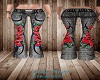Rose Tribal Jeans