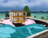 Tropical beach house