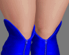 ZH/  Blue Knee Boots