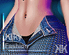 🌹Blue shiny jeans