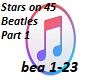 Stars on 45 Beatles