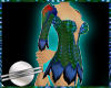 Green Fish Scale Top