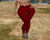 S4E Crimson Leather Pant