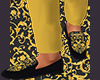 Versace Gold/Black Shoe