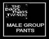 Group Male Pants